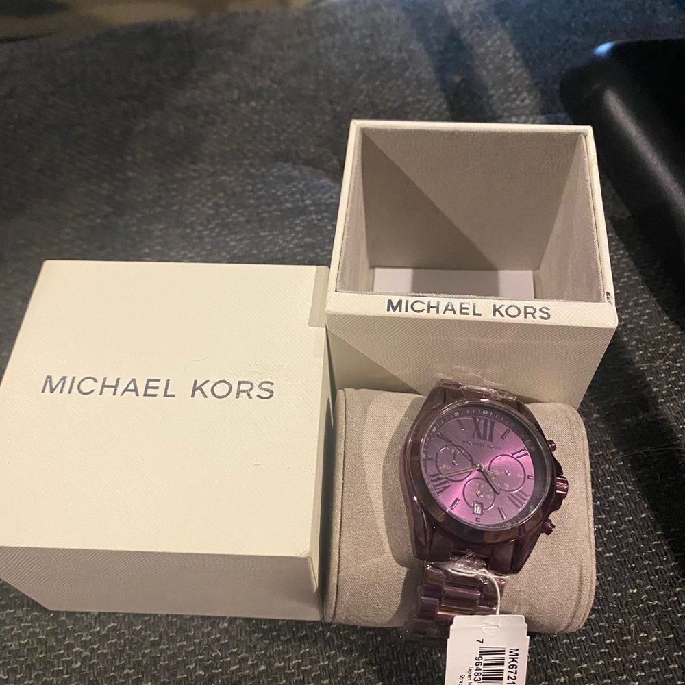 Michael Kors Deep Purple Bracelet Watch